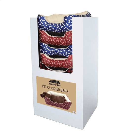 Slumber Pet 20" Cuddler Bed Display - 10 Piece Set